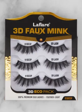 3D Faux Mink Lashes Eco Pack