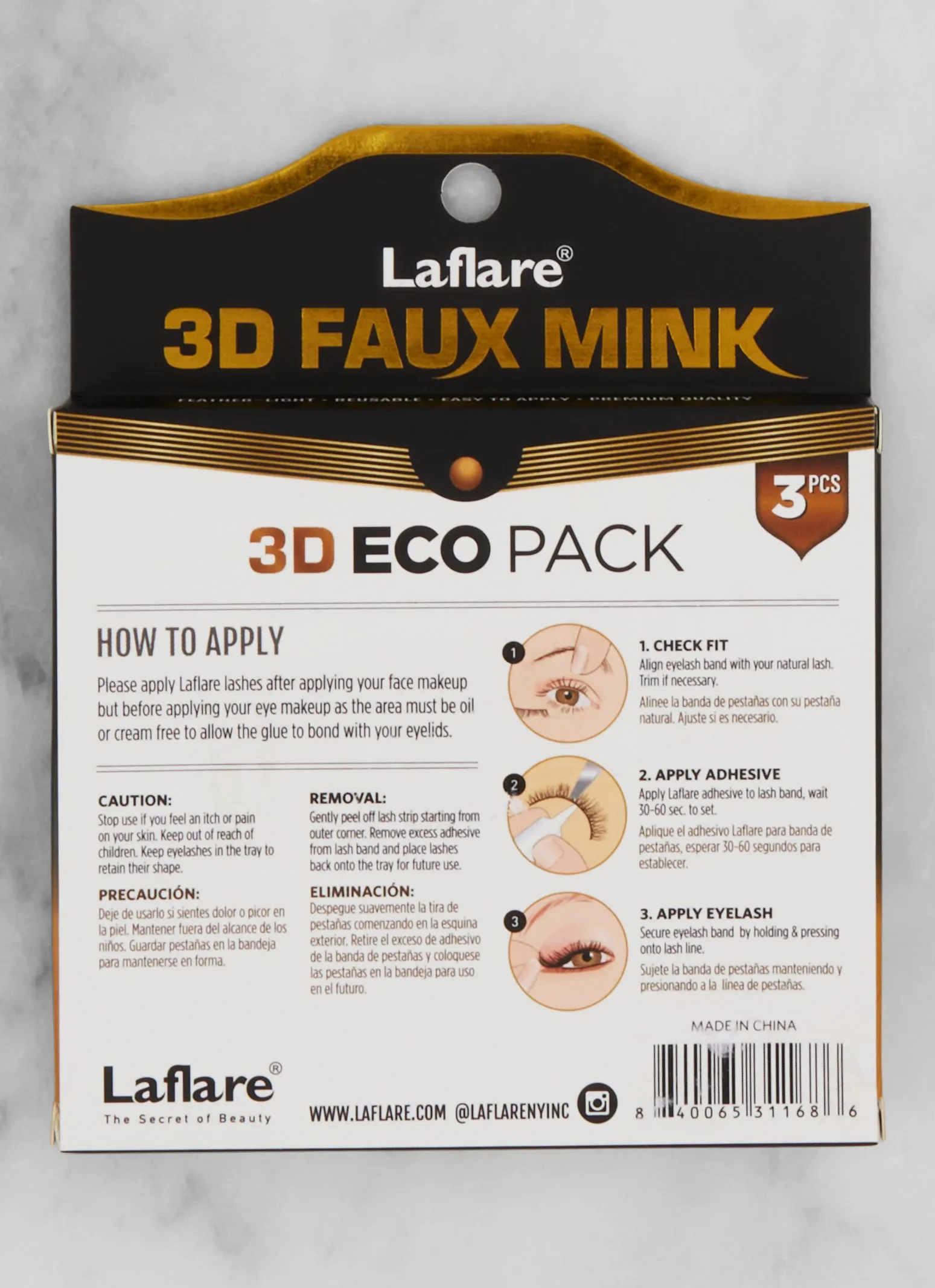 3D Faux Mink Lashes Eco Pack