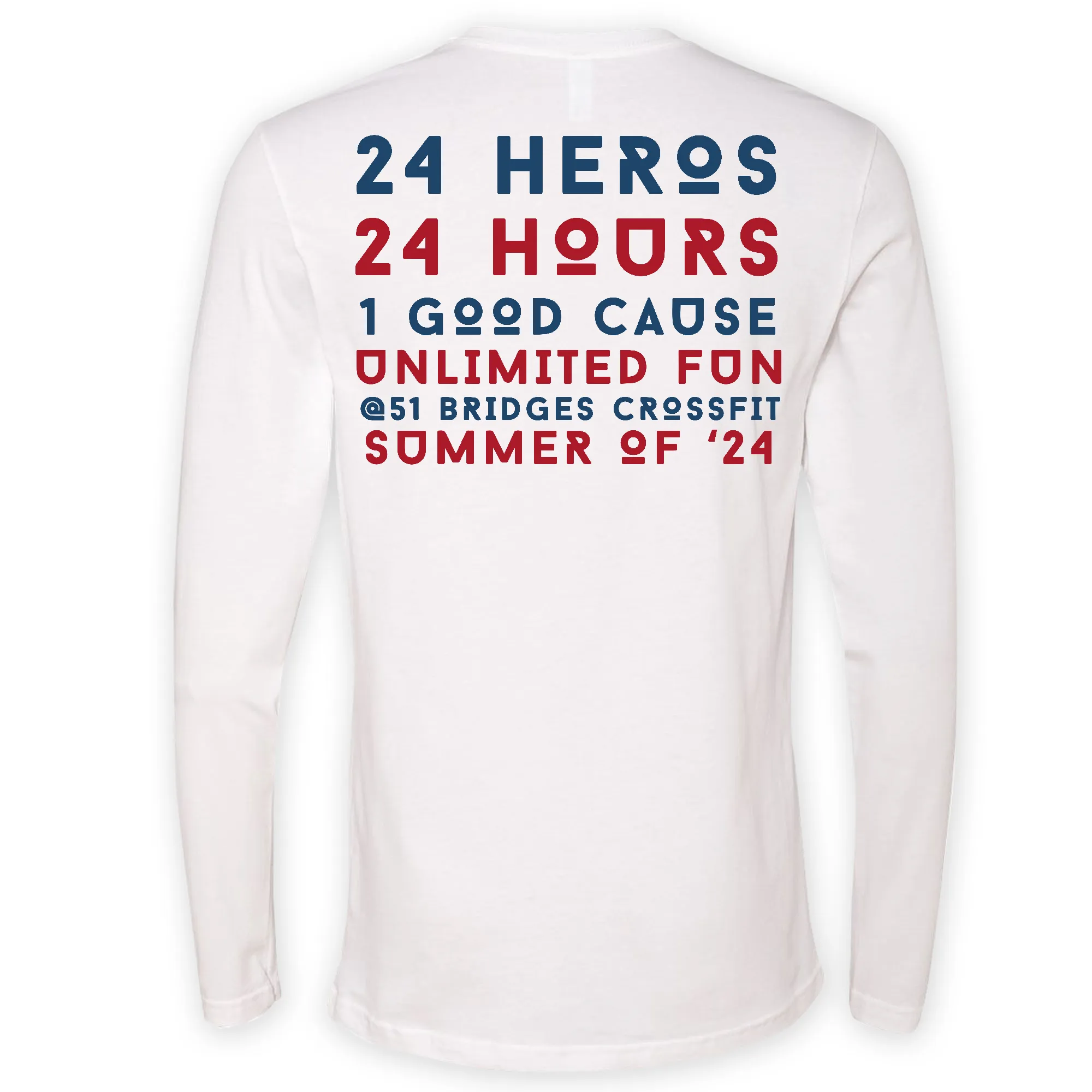 51 Bridges CrossFit Lift Local 2024 Mens - Long Sleeve