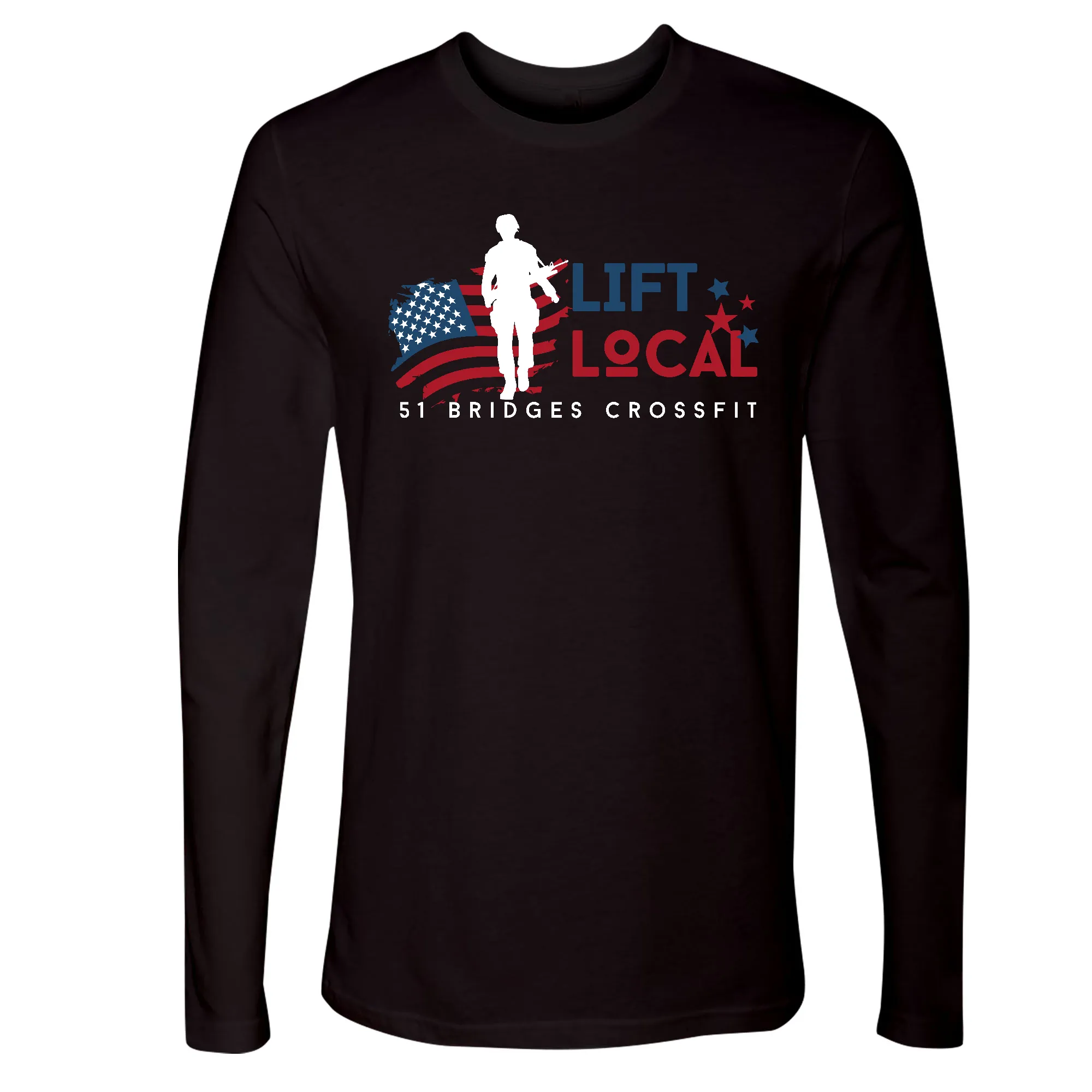 51 Bridges CrossFit Lift Local 2024 Mens - Long Sleeve