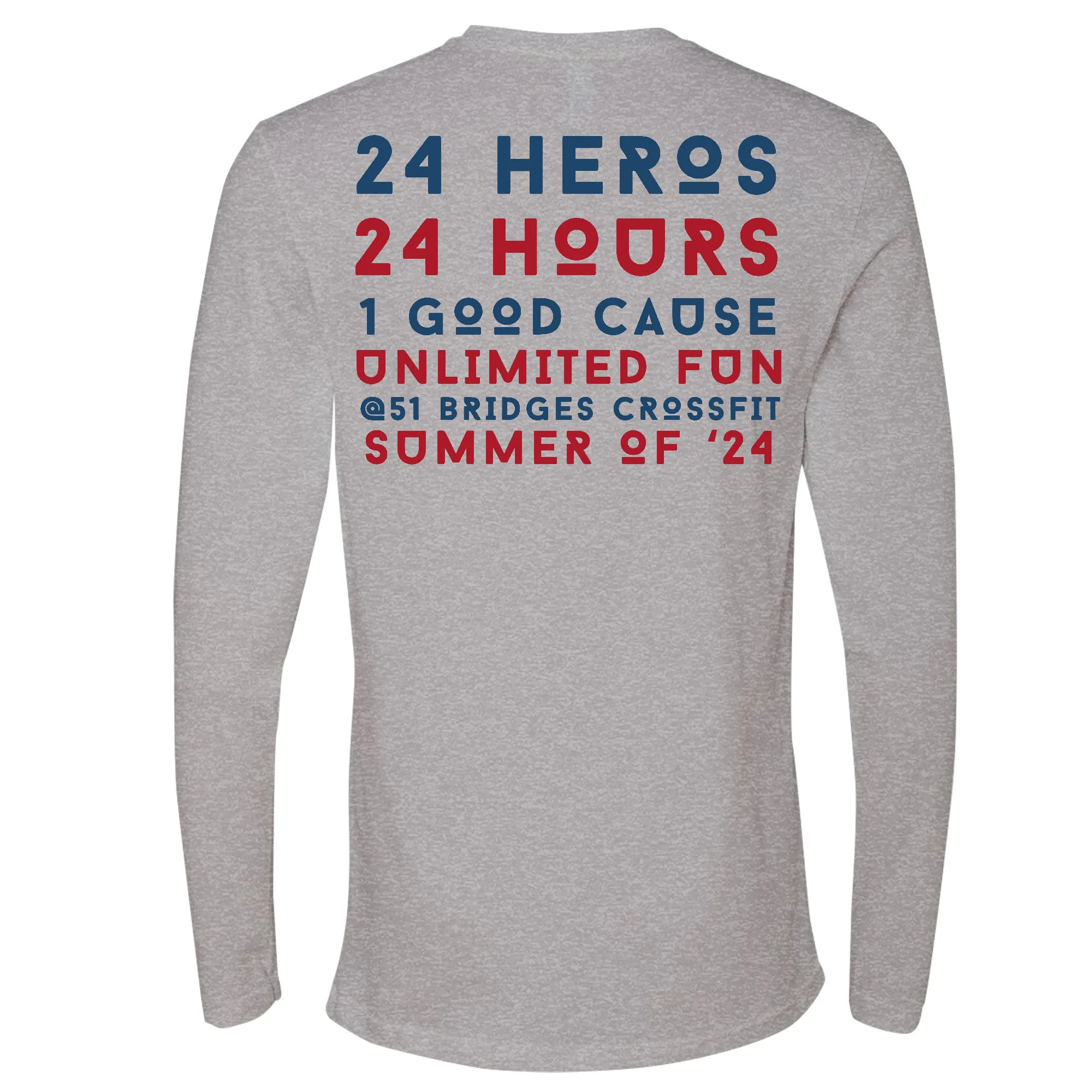 51 Bridges CrossFit Lift Local 2024 Mens - Long Sleeve