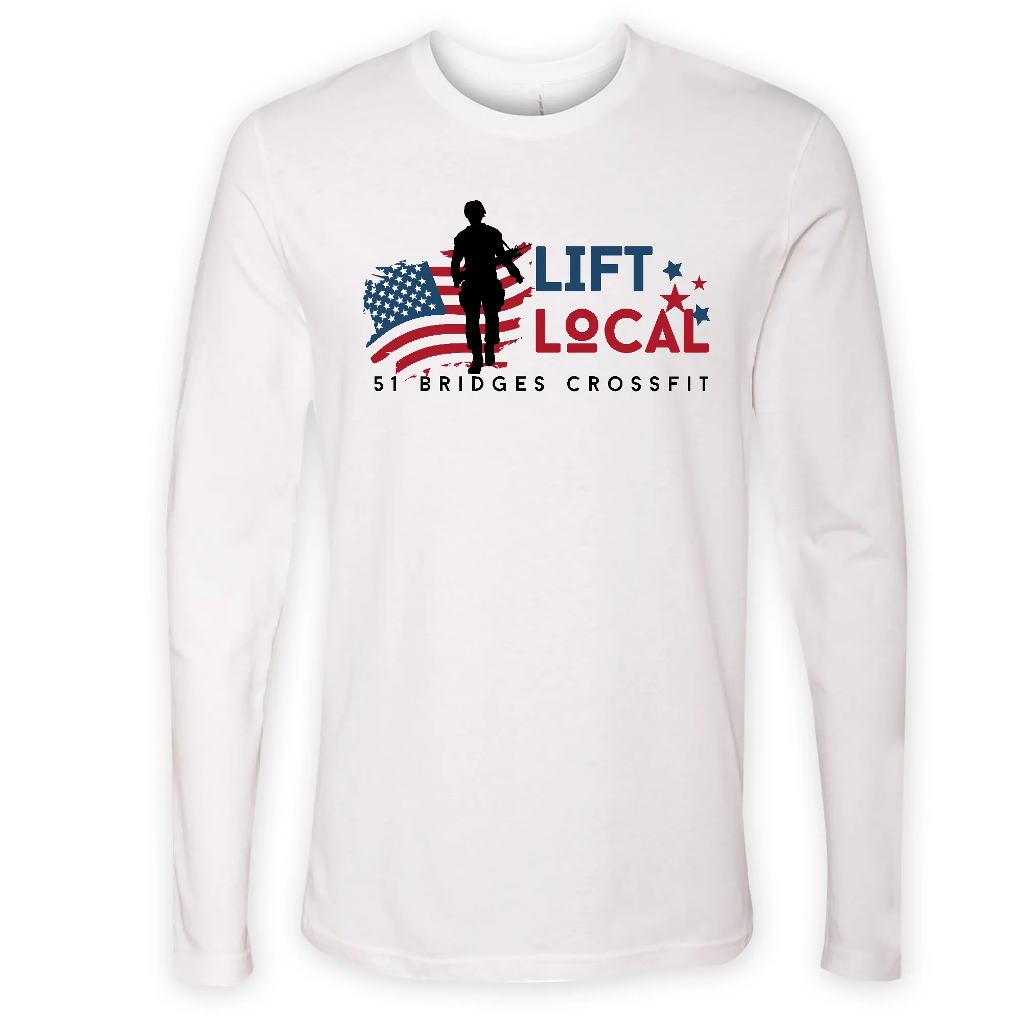 51 Bridges CrossFit Lift Local 2024 Mens - Long Sleeve