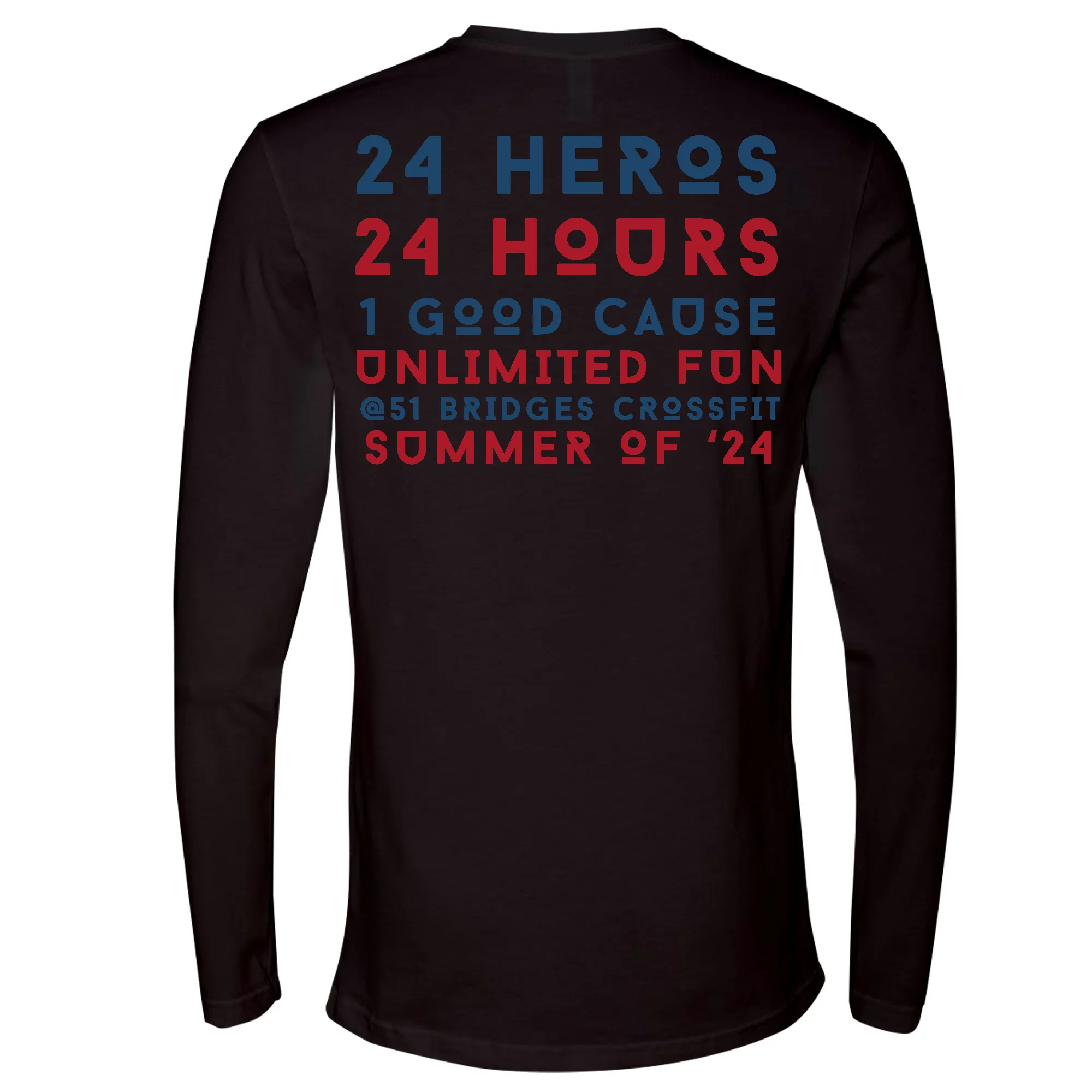 51 Bridges CrossFit Lift Local 2024 Mens - Long Sleeve