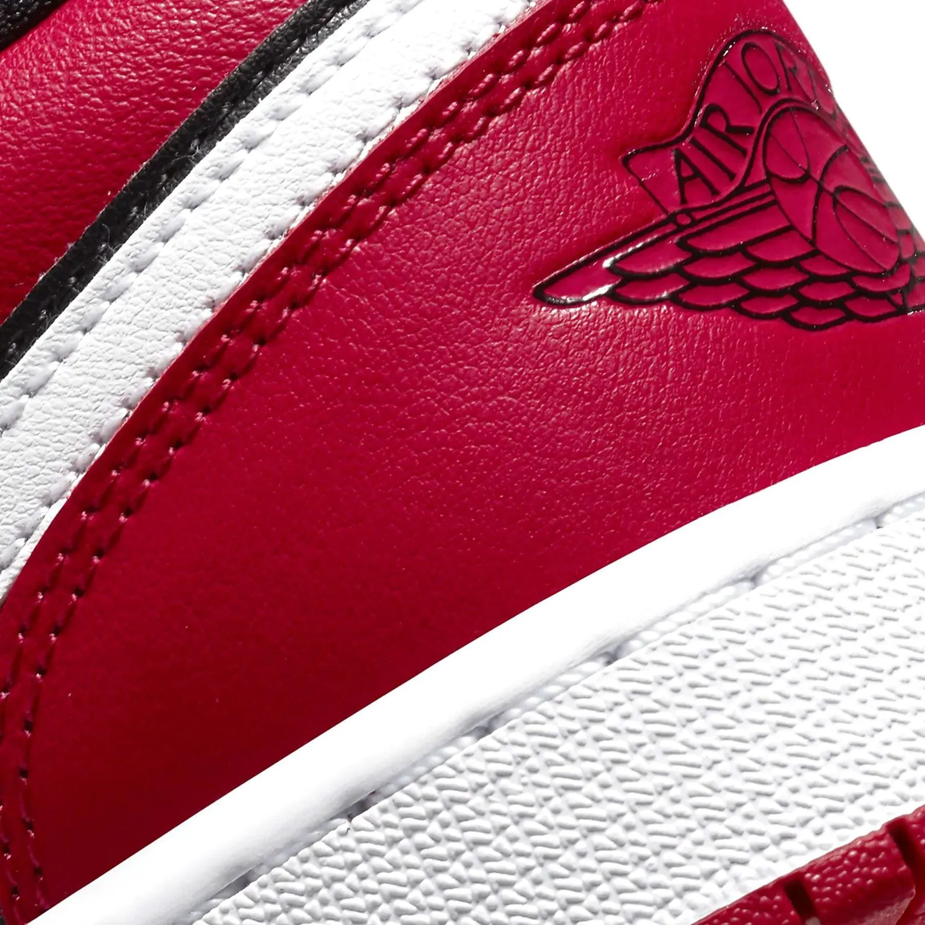 Air Jordan 1 Low GS 'Black Very Berry'