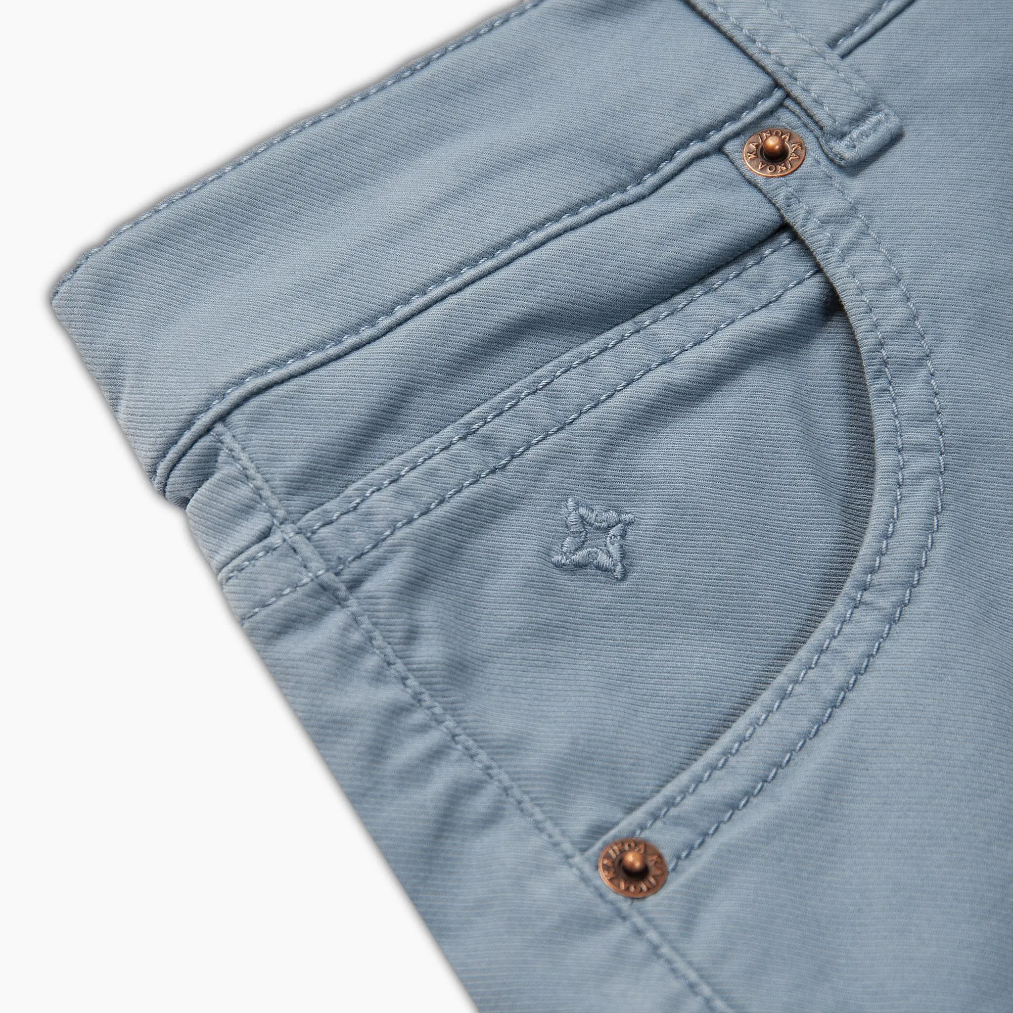 Aloi GD denim natural twill stretch (air blue)