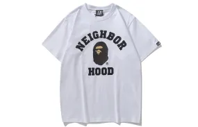 BAPE A BATHING APE x NEIGHBORHOOD TEE White