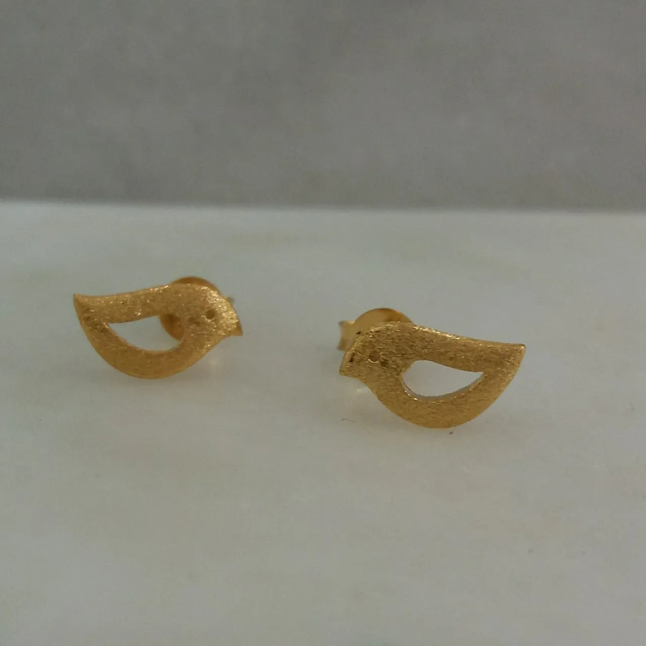 Bird Cutout Stud Earrings