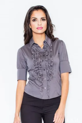 Camicia a manica corta model 111772 Figl