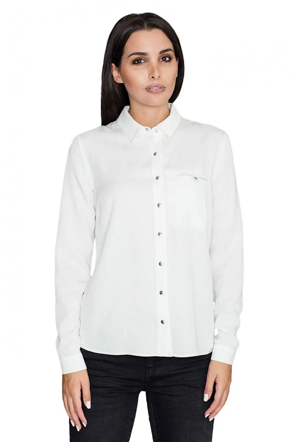 Camicia a manica lunga  model 111029 Figl