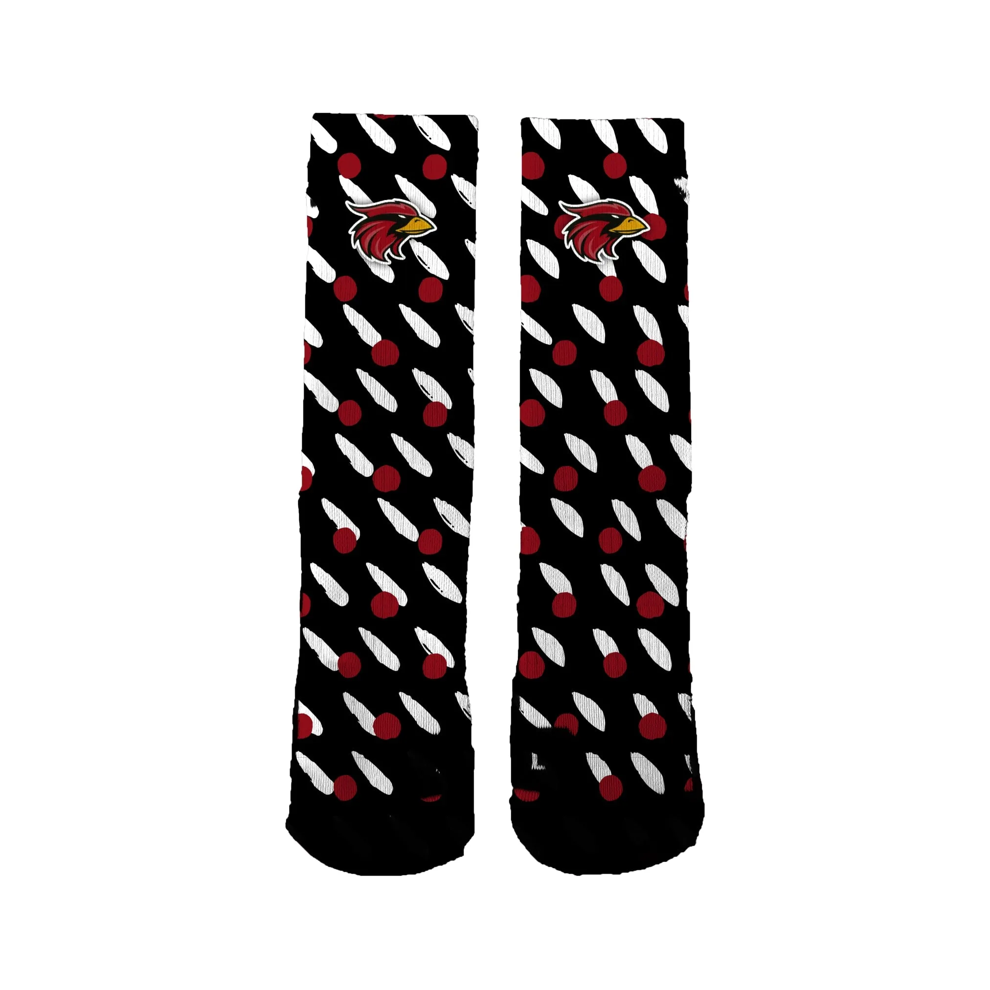 Corona Cardinals Dots Socks