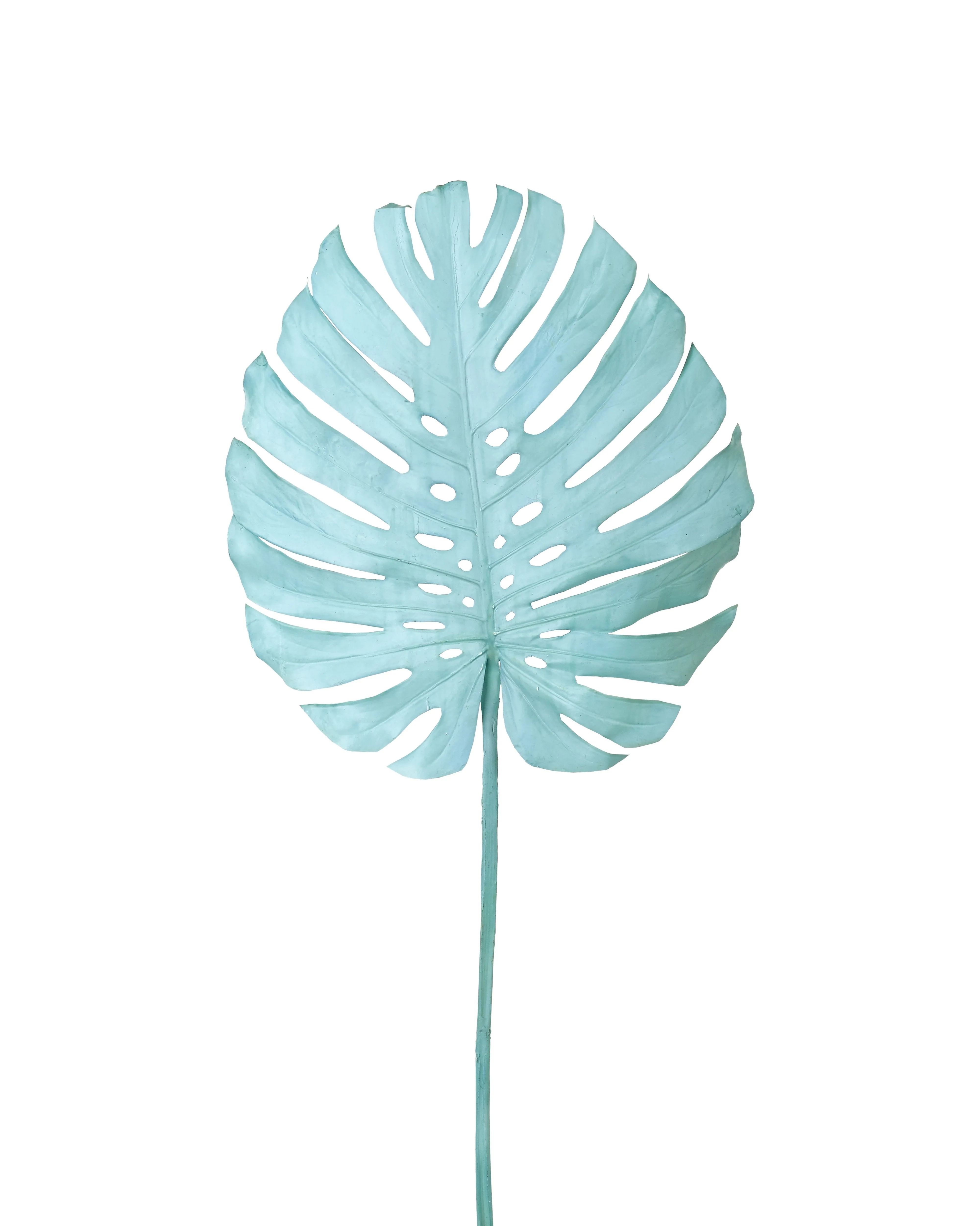 Faux Monstera Leaf