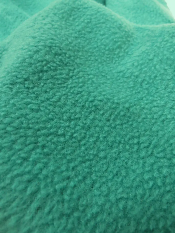 Fleece Fabric Solid / Forest Green