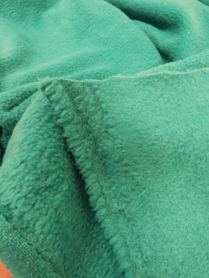 Fleece Fabric Solid / Forest Green