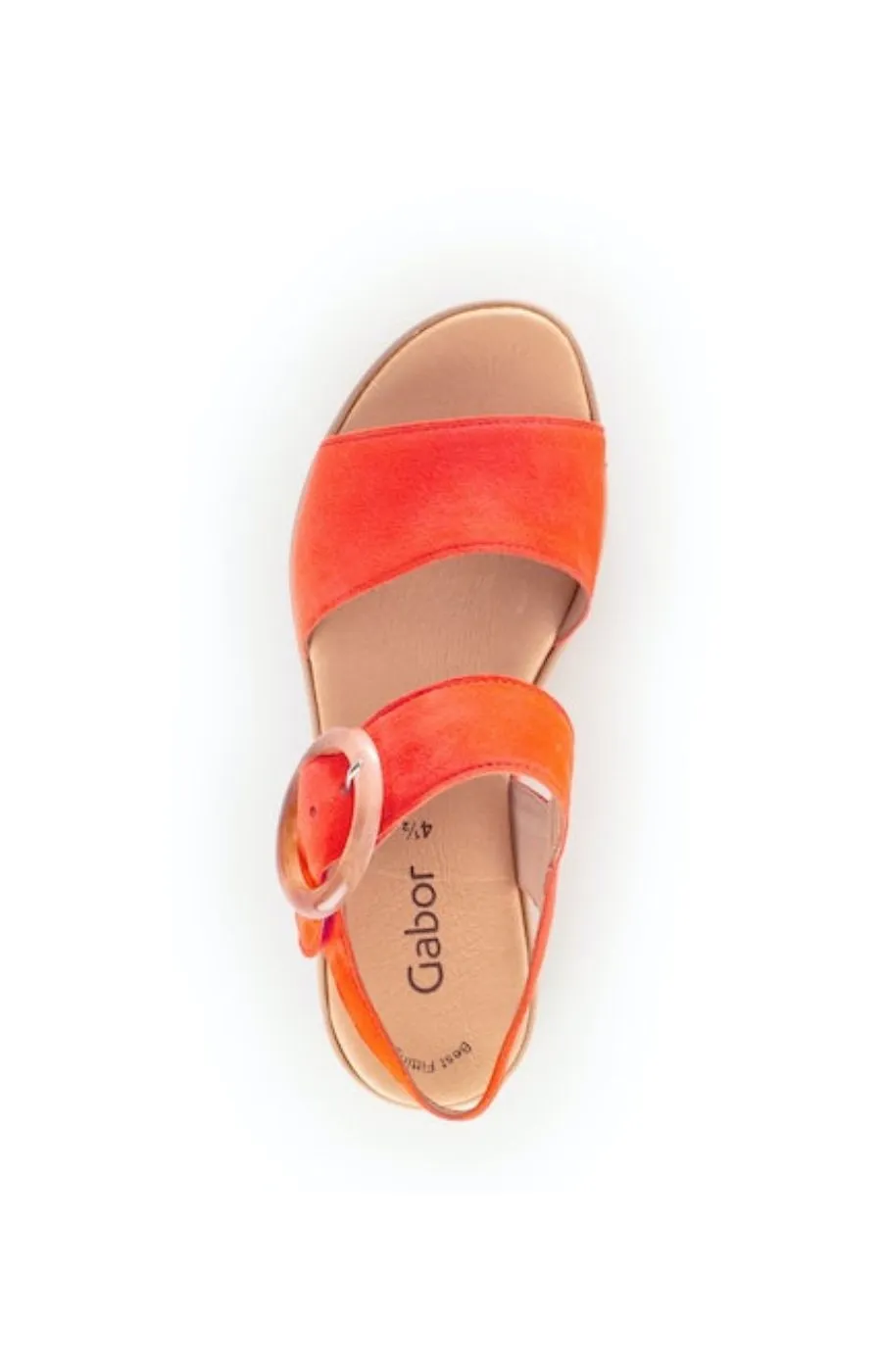 Gabor Slingback Sandal in Orange