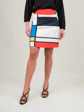 GONNA A VITA ALTA FANTASIA MONDRIAN