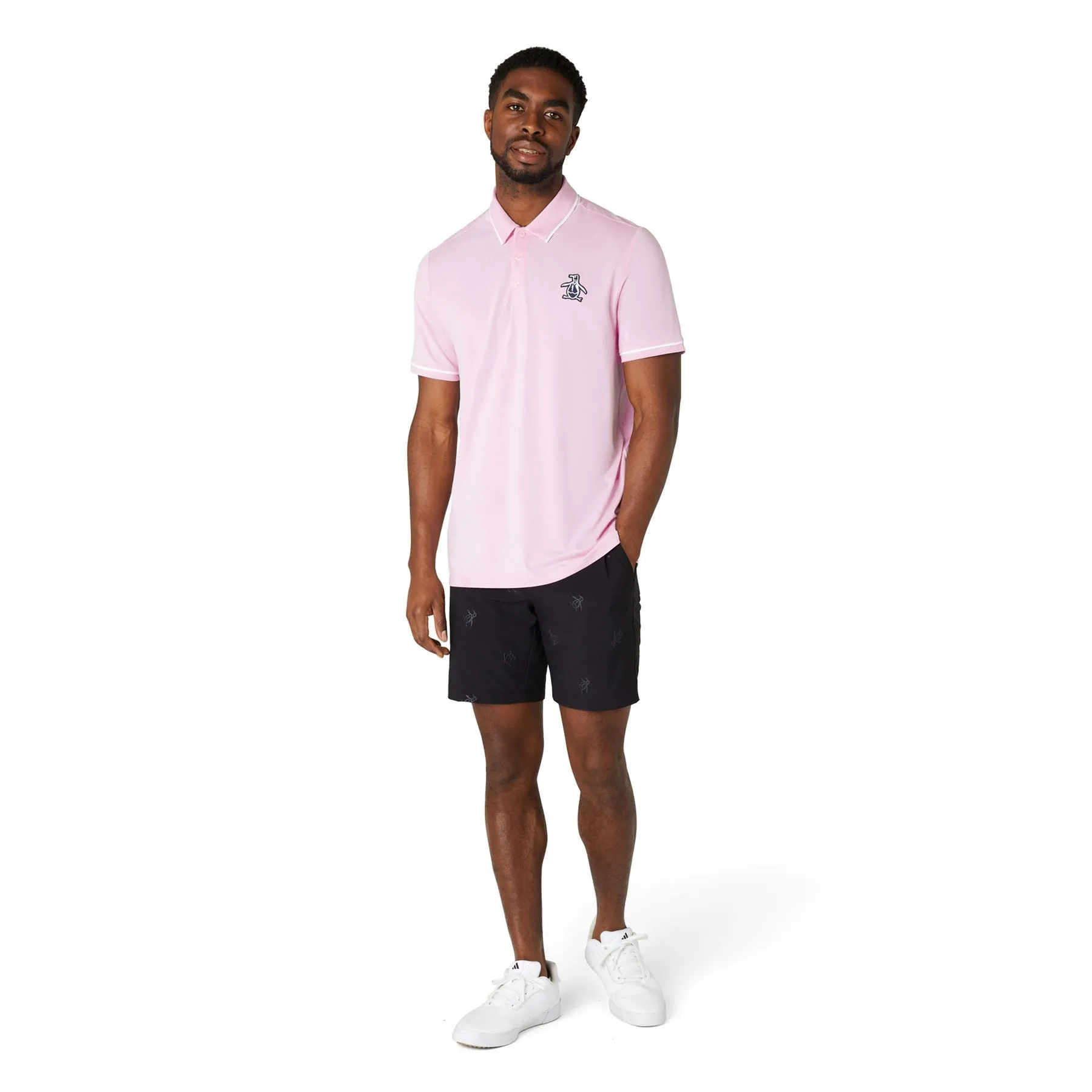 Heritage Oversize Pete Logo Polo Gelato Pink - SS24