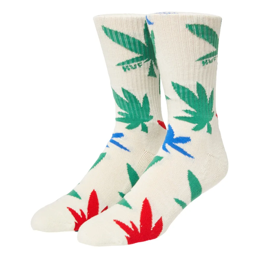 HUF ABSTRACT PLANTLIFE SOCK-BLACK