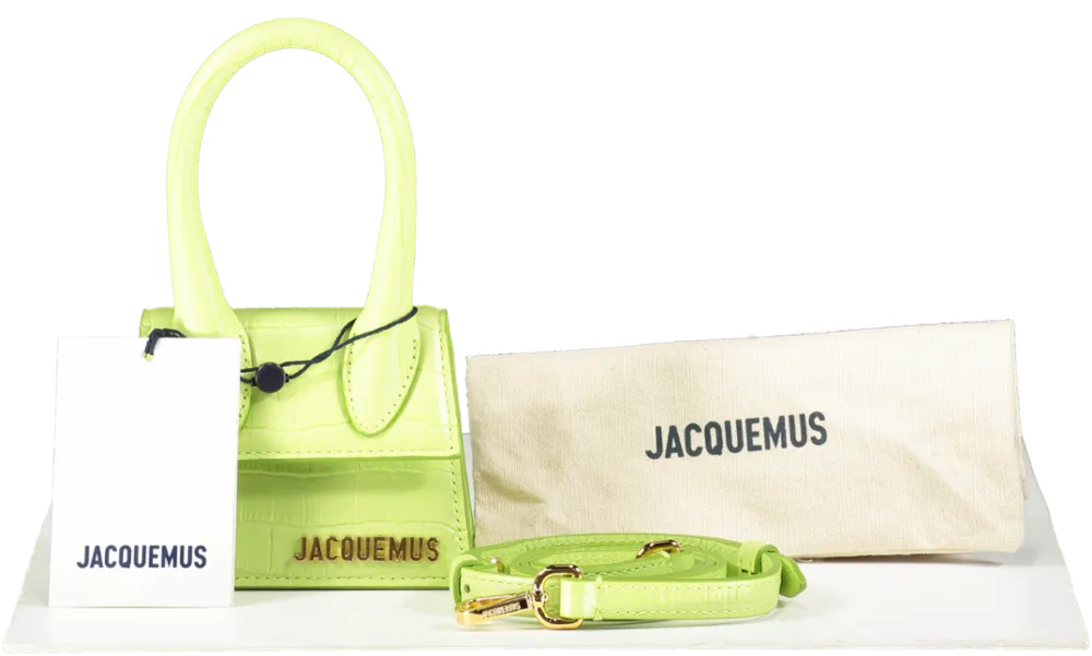 JACQUEMUS Green Le Chiquito Moyen Bag