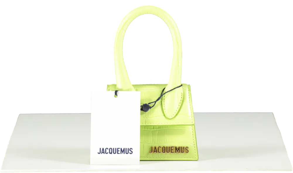 JACQUEMUS Green Le Chiquito Moyen Bag