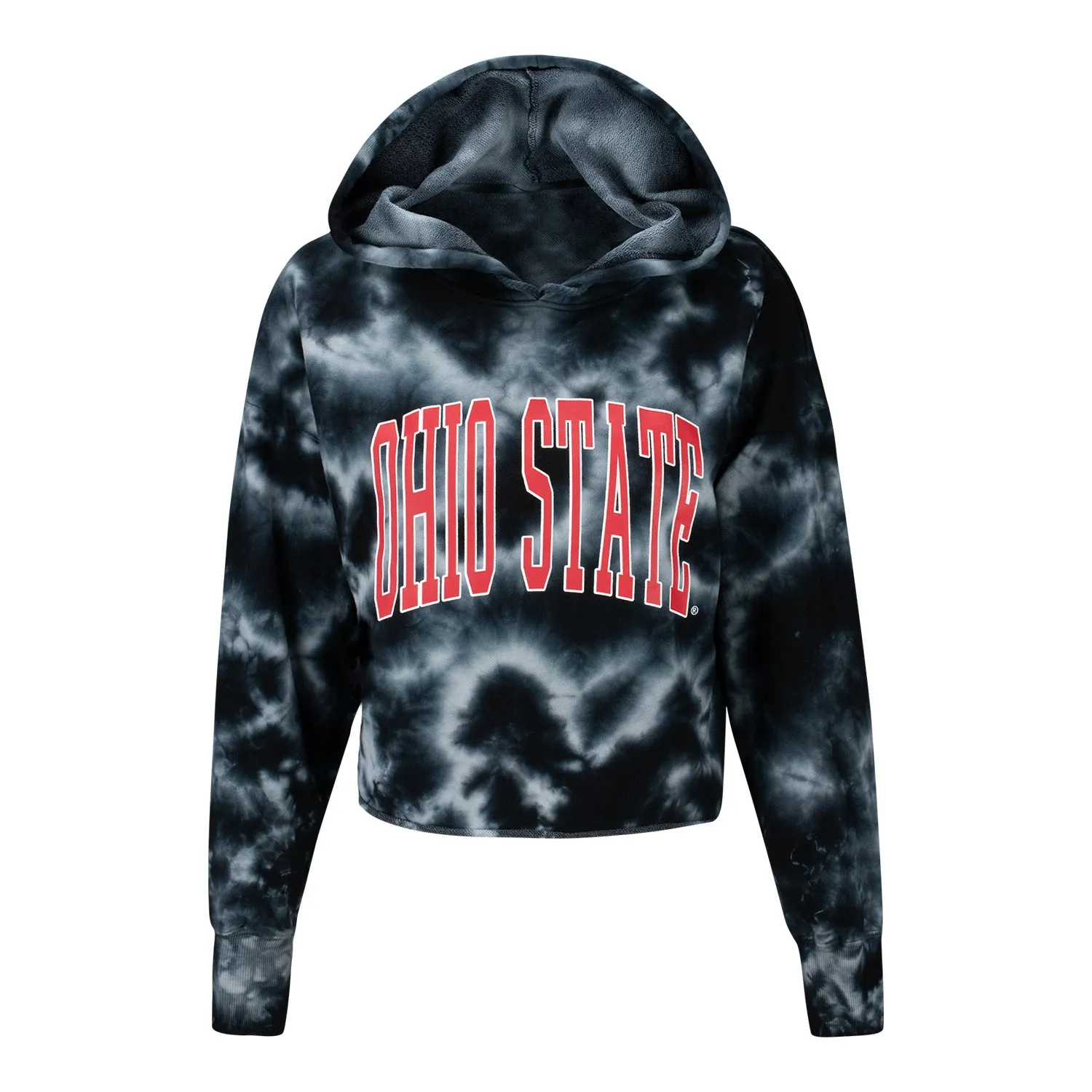 Ladies Ohio State Buckeyes Cloud Crop Hood