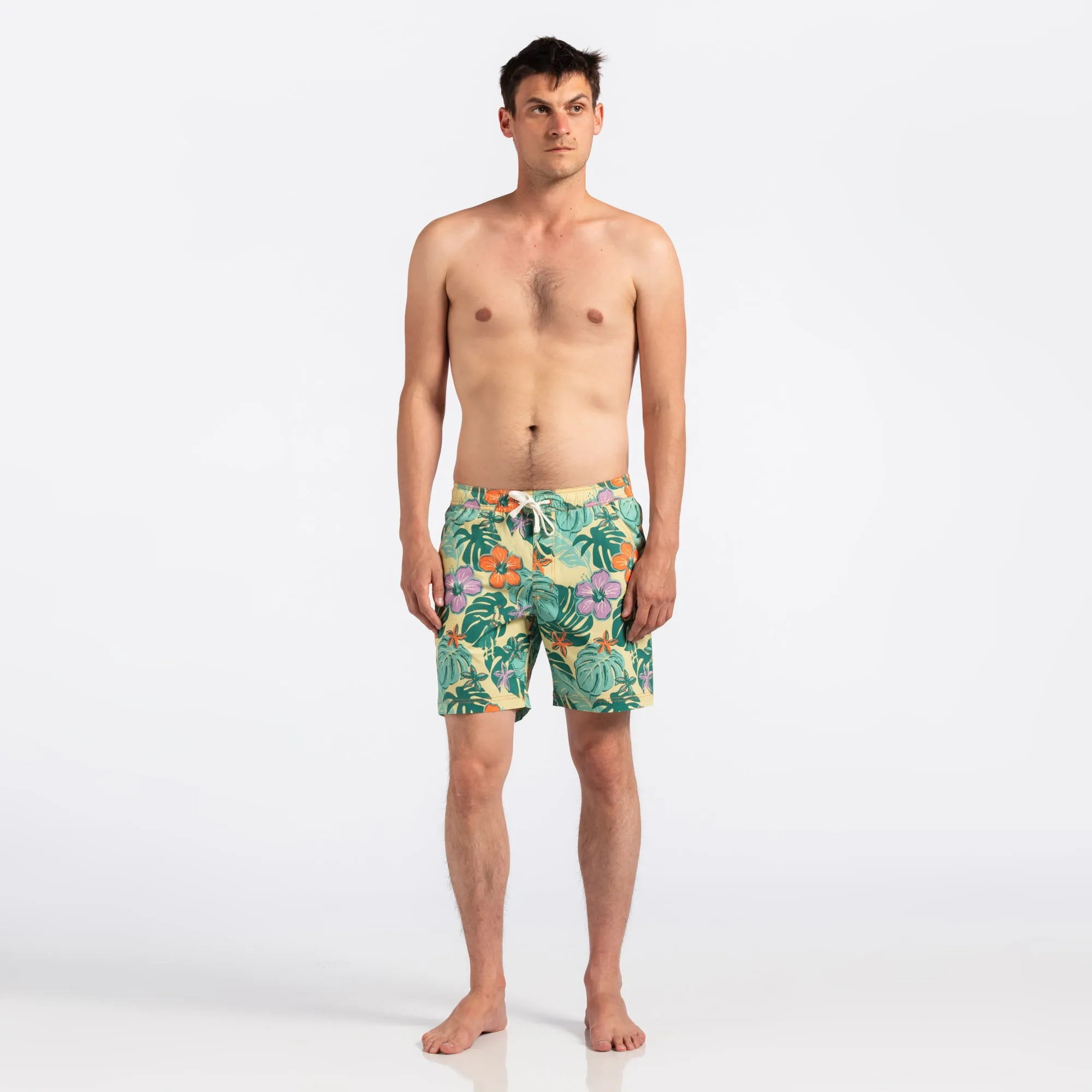 Lei Day Elastic Boardshort