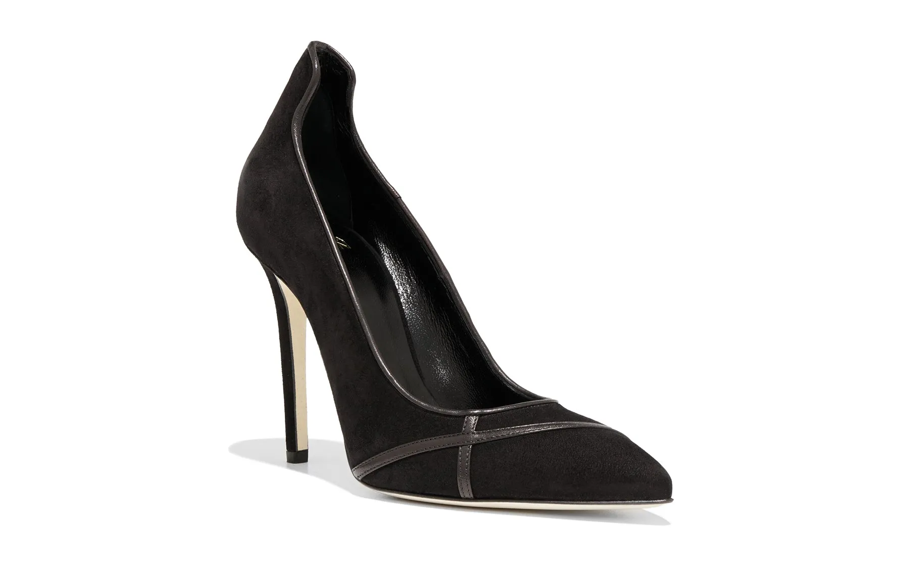 MIRIAM BLACK SUEDE SHOE