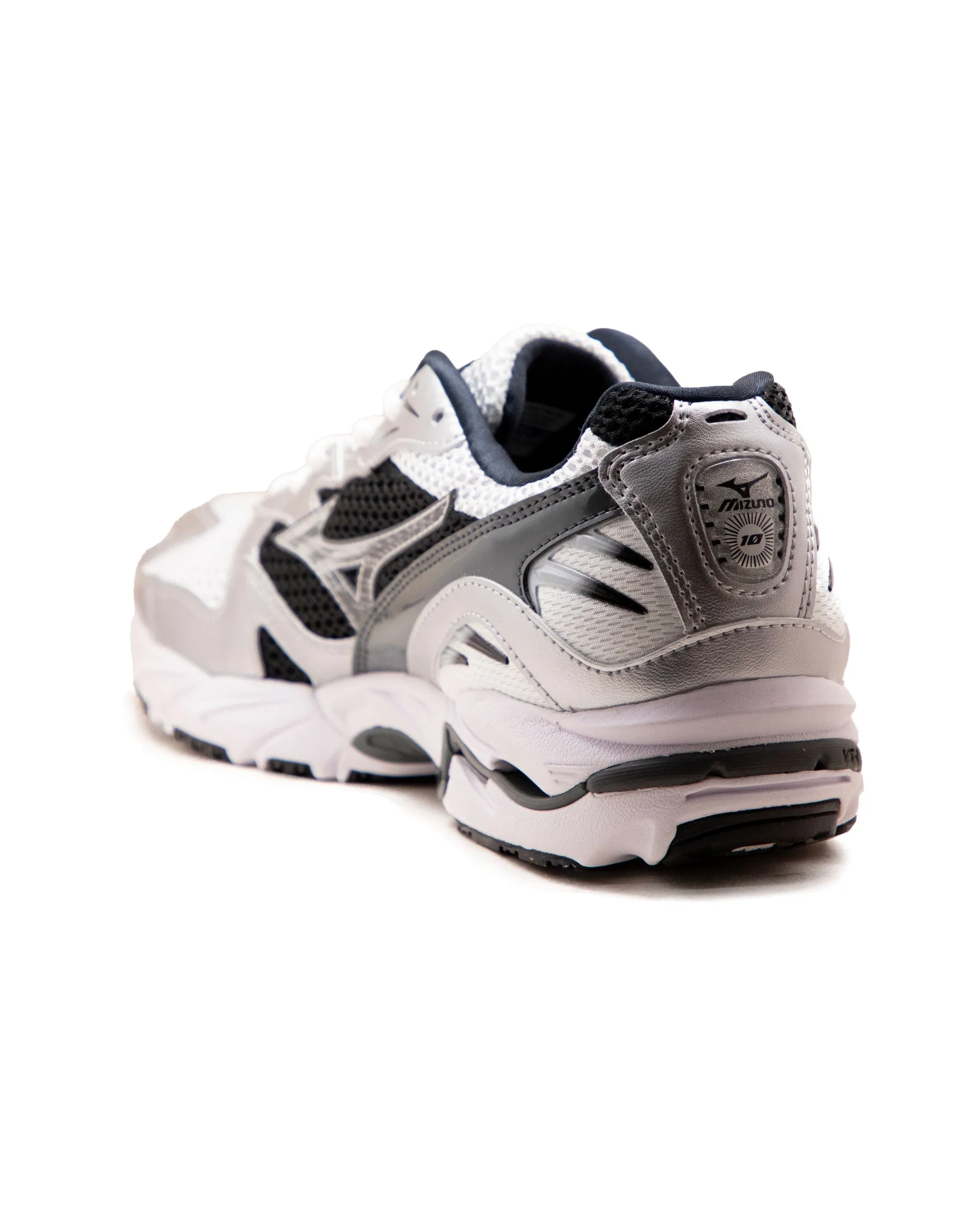 Mizuno Wave Rider 10 White Silver