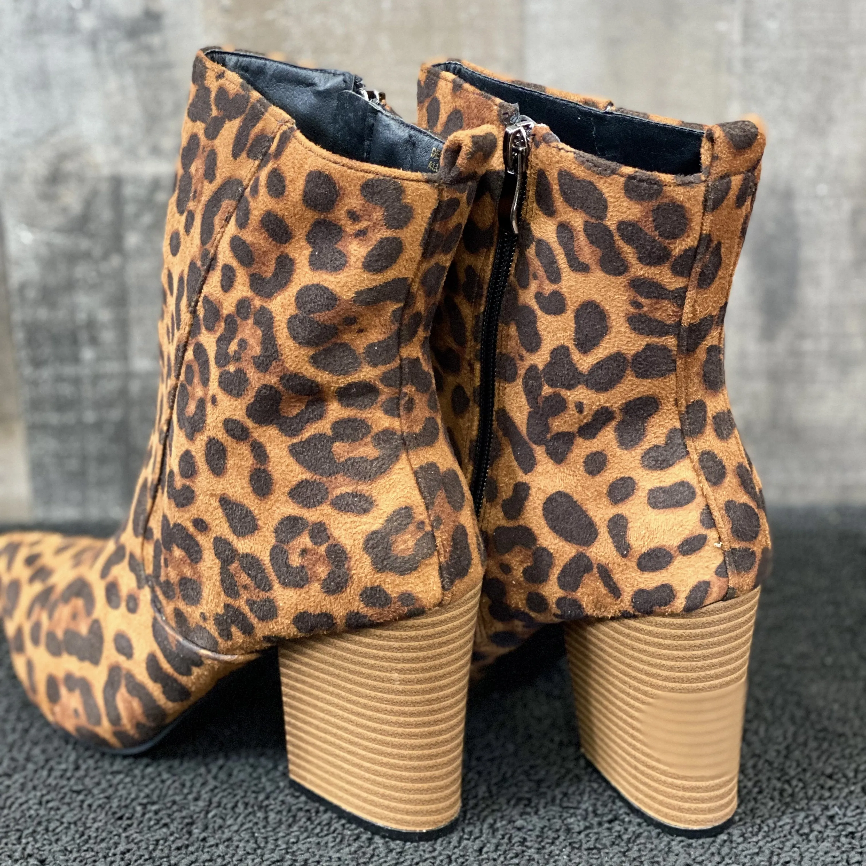 Money Moves Bootie in Leopard