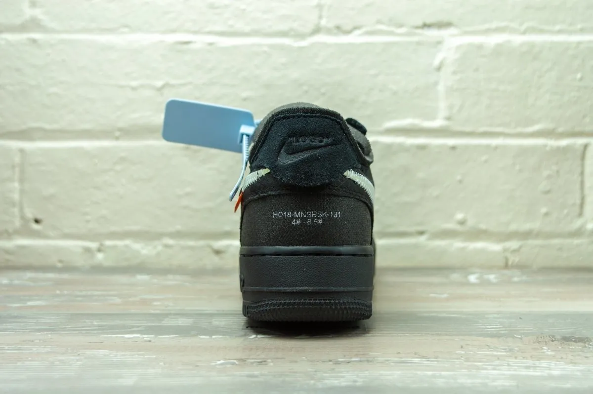 Nike Off White Air Force 1 Low Black AO4606 001