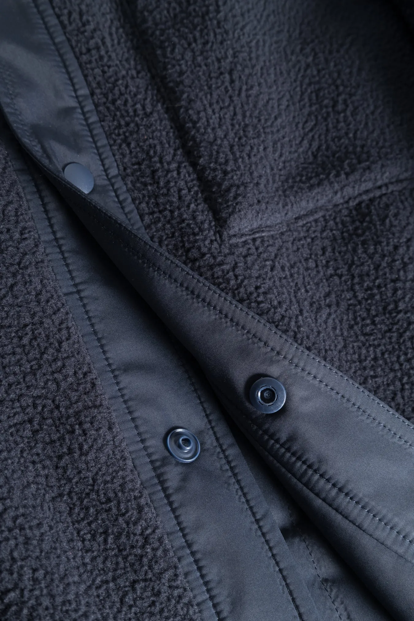 Norse Projects - Ulrik Reversible Fleece Overshirt - Dark Navy