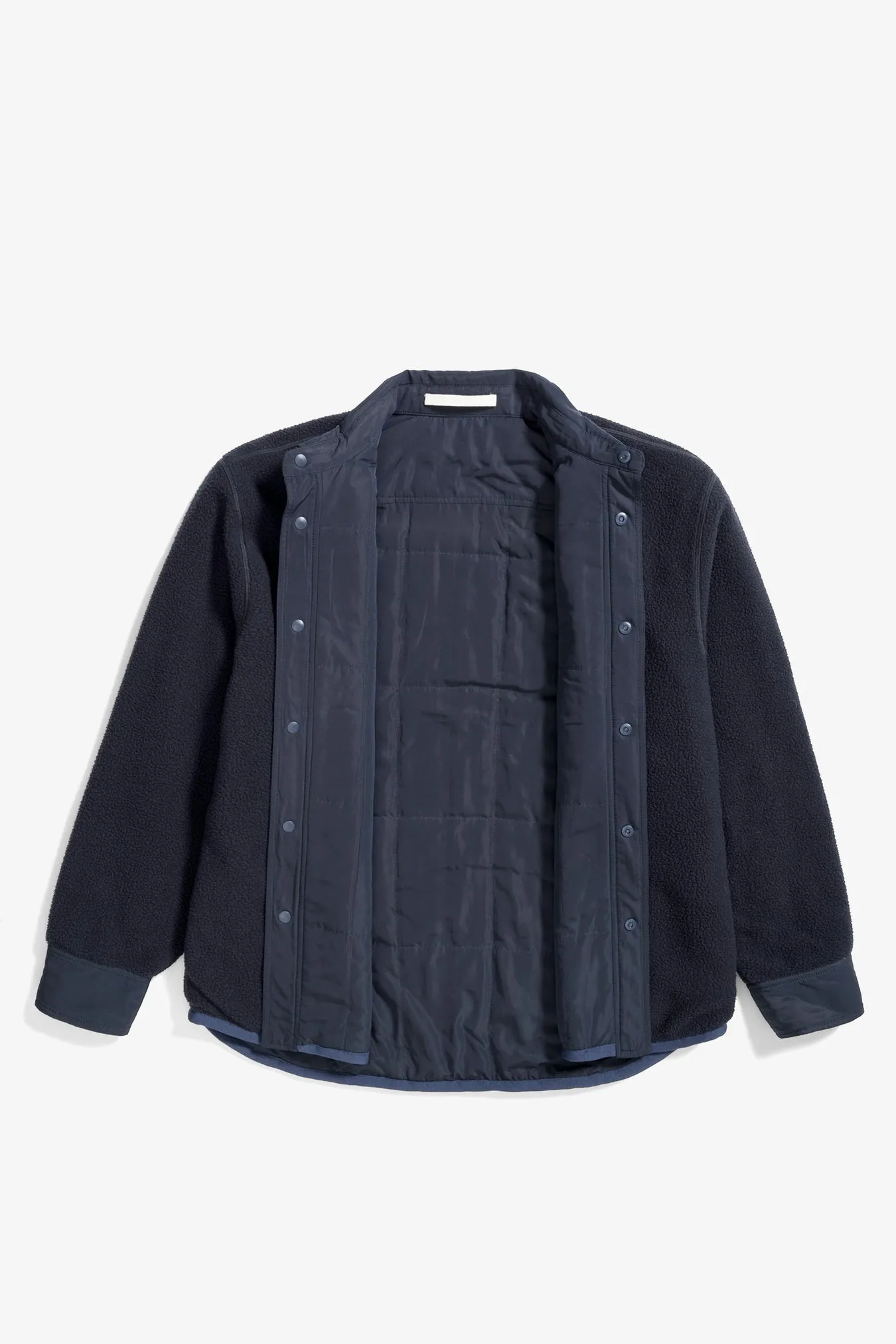 Norse Projects - Ulrik Reversible Fleece Overshirt - Dark Navy