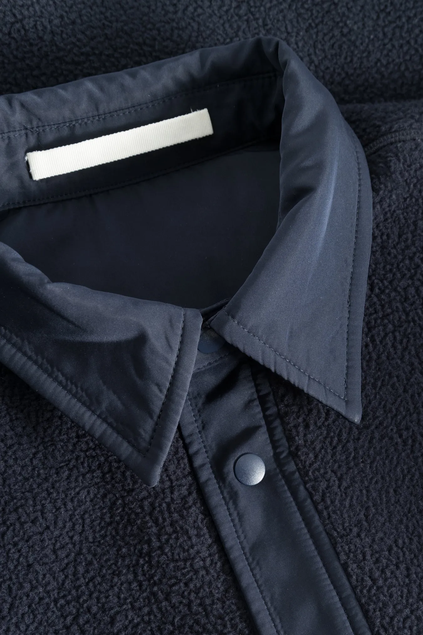 Norse Projects - Ulrik Reversible Fleece Overshirt - Dark Navy