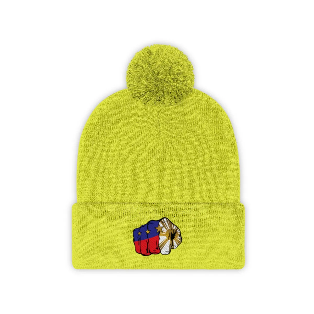 Pac Fist Pom Pom Beanie