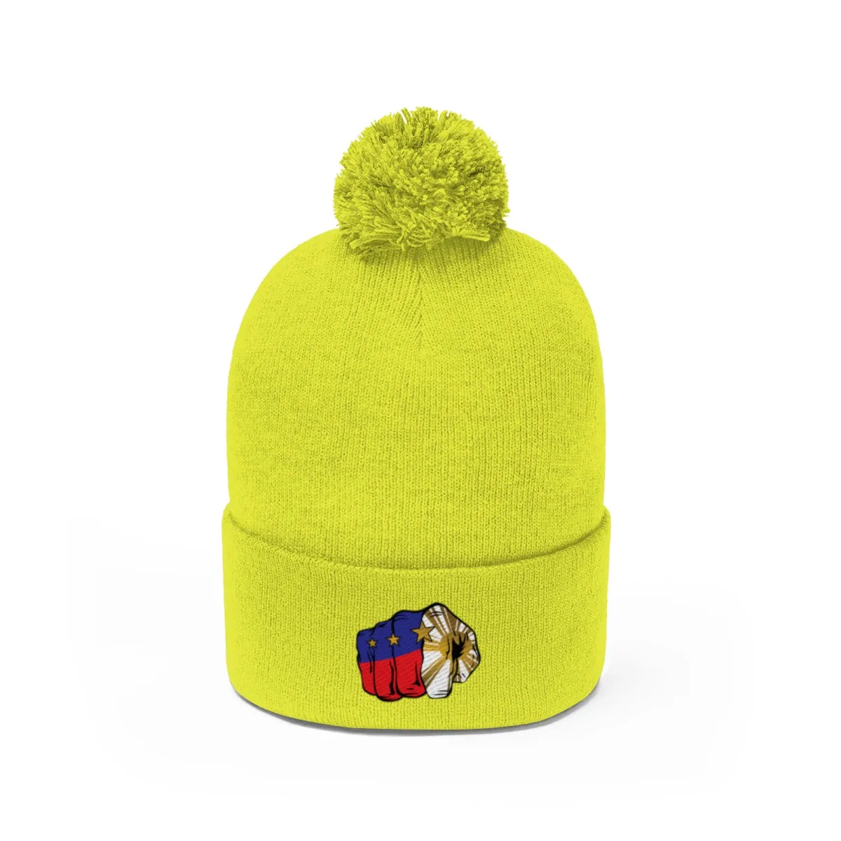 Pac Fist Pom Pom Beanie