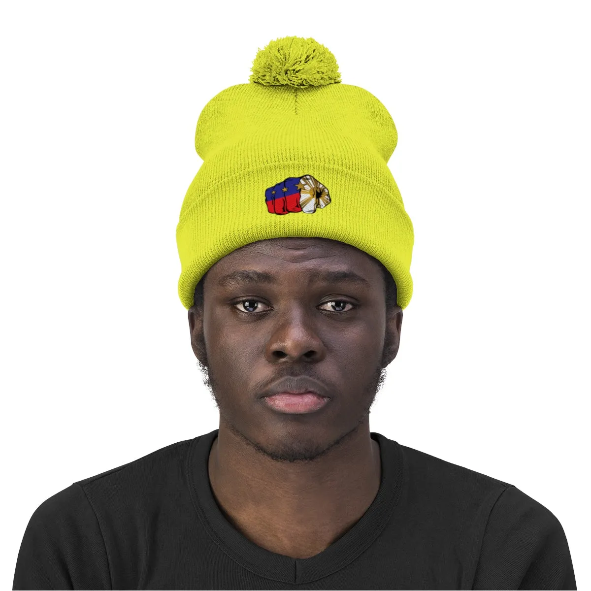 Pac Fist Pom Pom Beanie