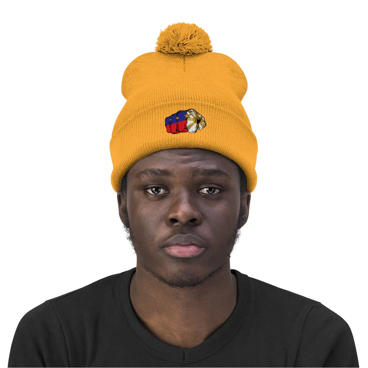 Pac Fist Pom Pom Beanie