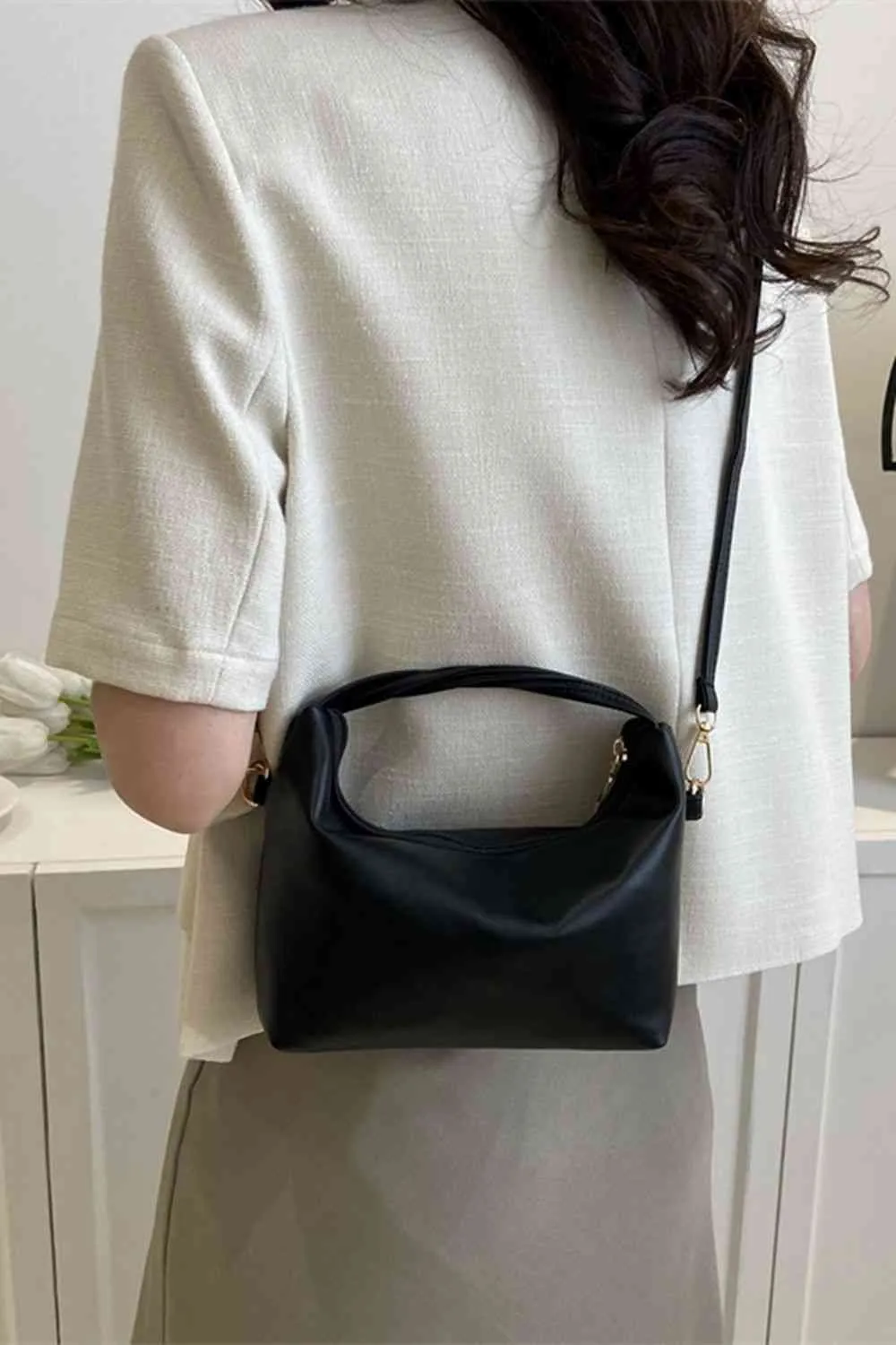 PU Leather Crossbody Bag