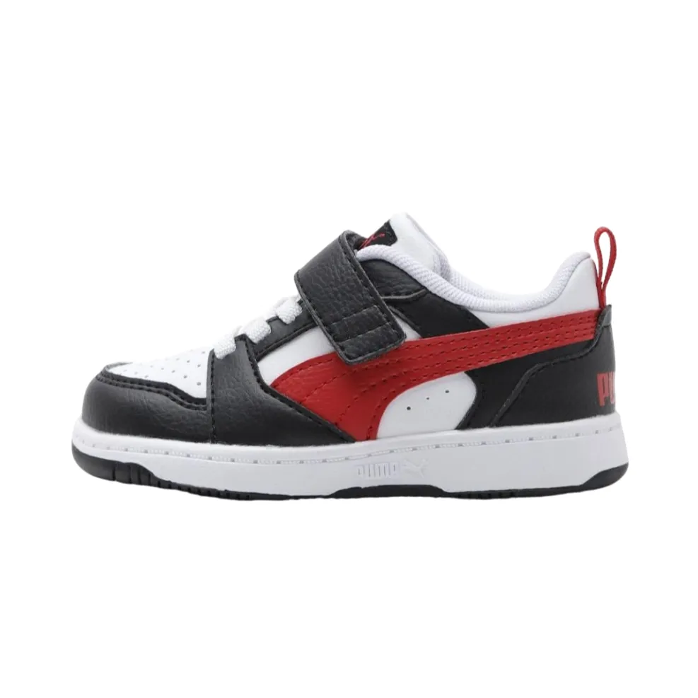 Puma shoe Sneakers Rebound v6 Lo 397420-04 white-black-red