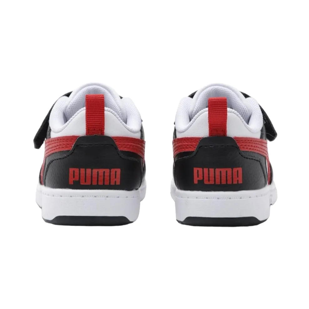 Puma shoe Sneakers Rebound v6 Lo 397420-04 white-black-red