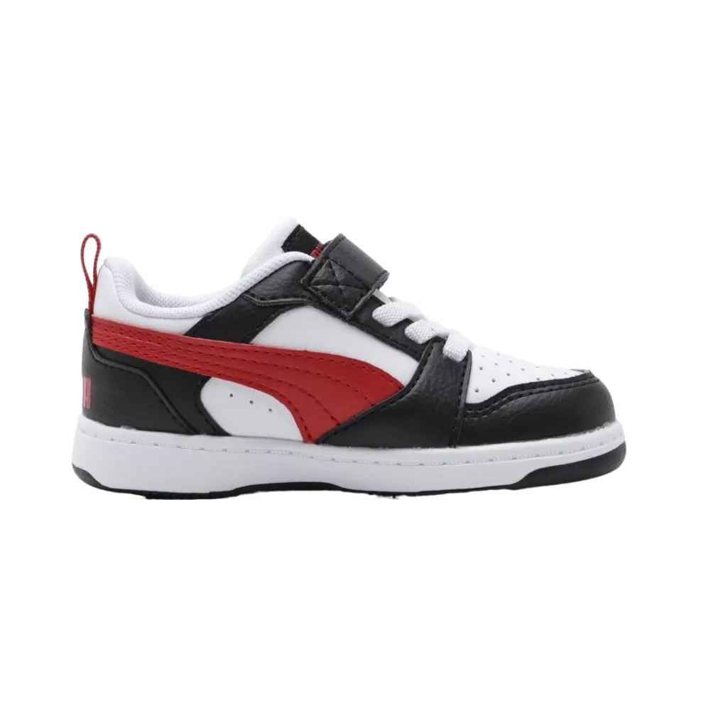 Puma shoe Sneakers Rebound v6 Lo 397420-04 white-black-red