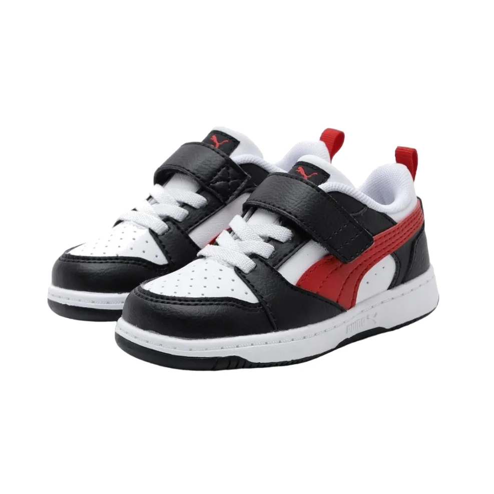 Puma shoe Sneakers Rebound v6 Lo 397420-04 white-black-red