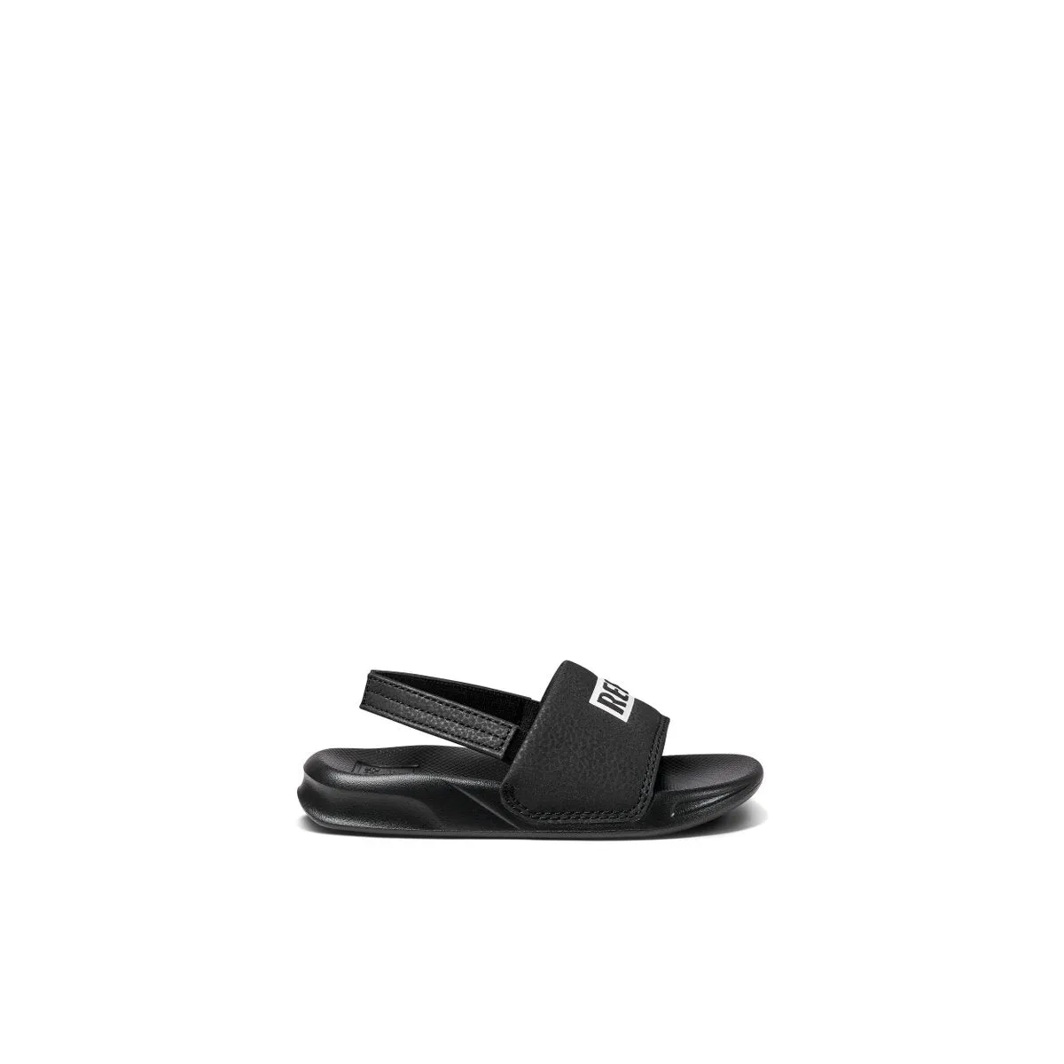 Reef Little One Slide Reef Black White   