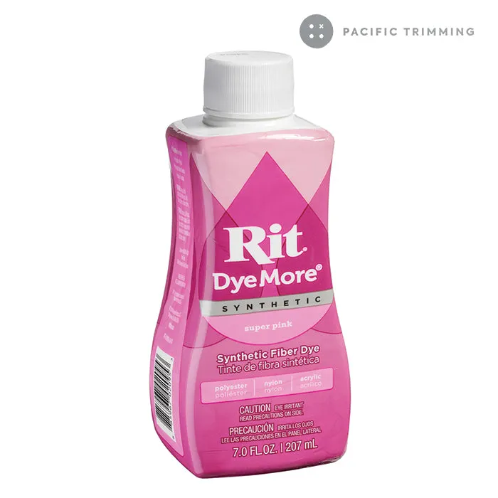 Rit Dye More Synthetic Fiber Dye Super Pink