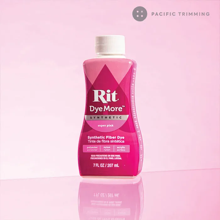 Rit Dye More Synthetic Fiber Dye Super Pink