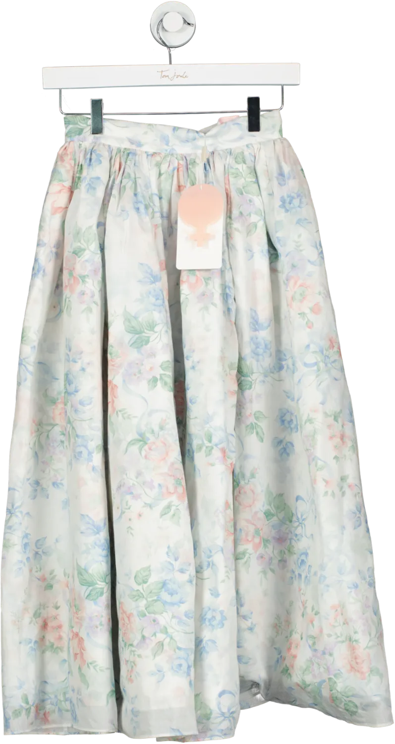 Selkie White The Mrs Darcy Aurora Skirt UK XXS