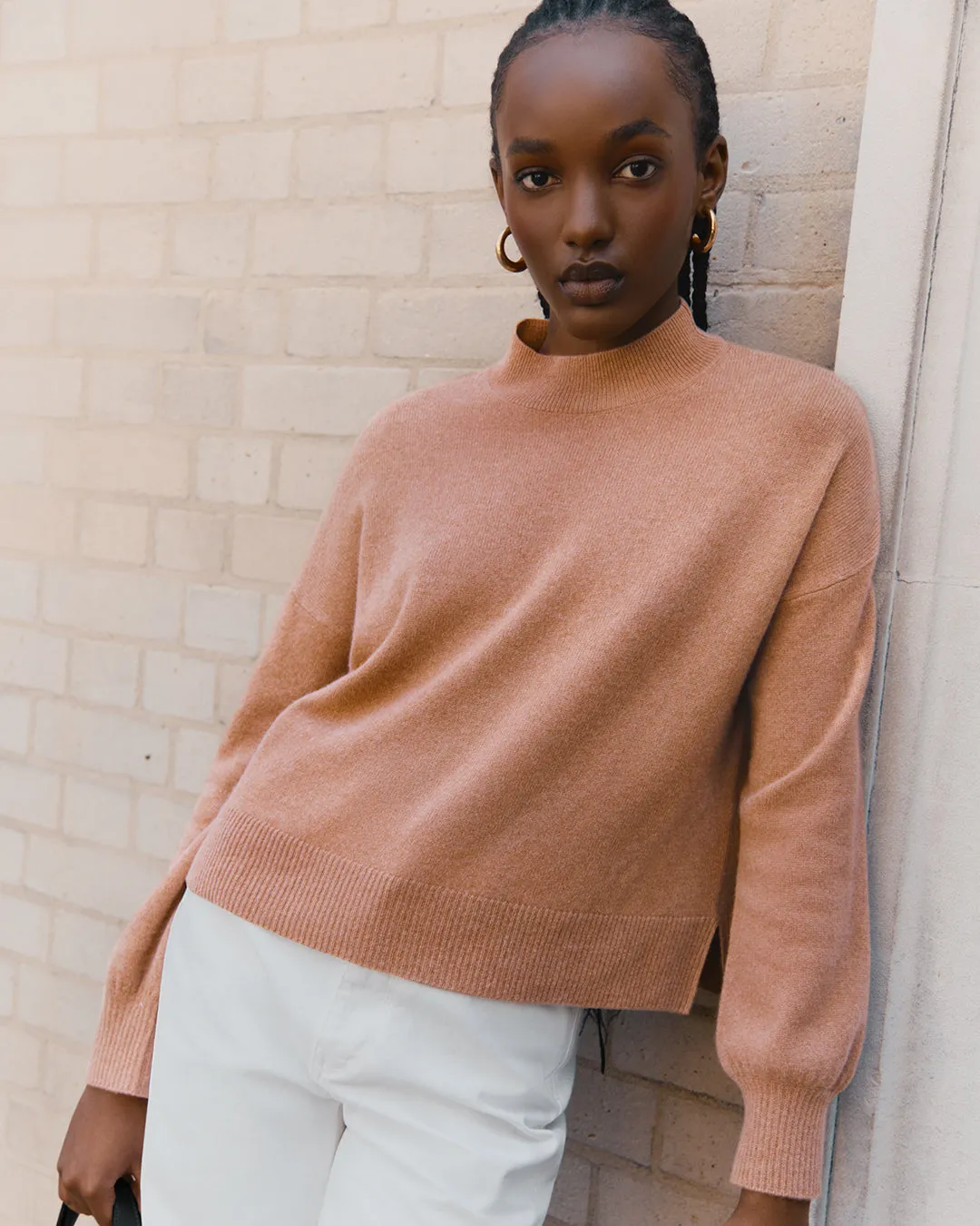 Single Origin Cashmere Cropped Sweater