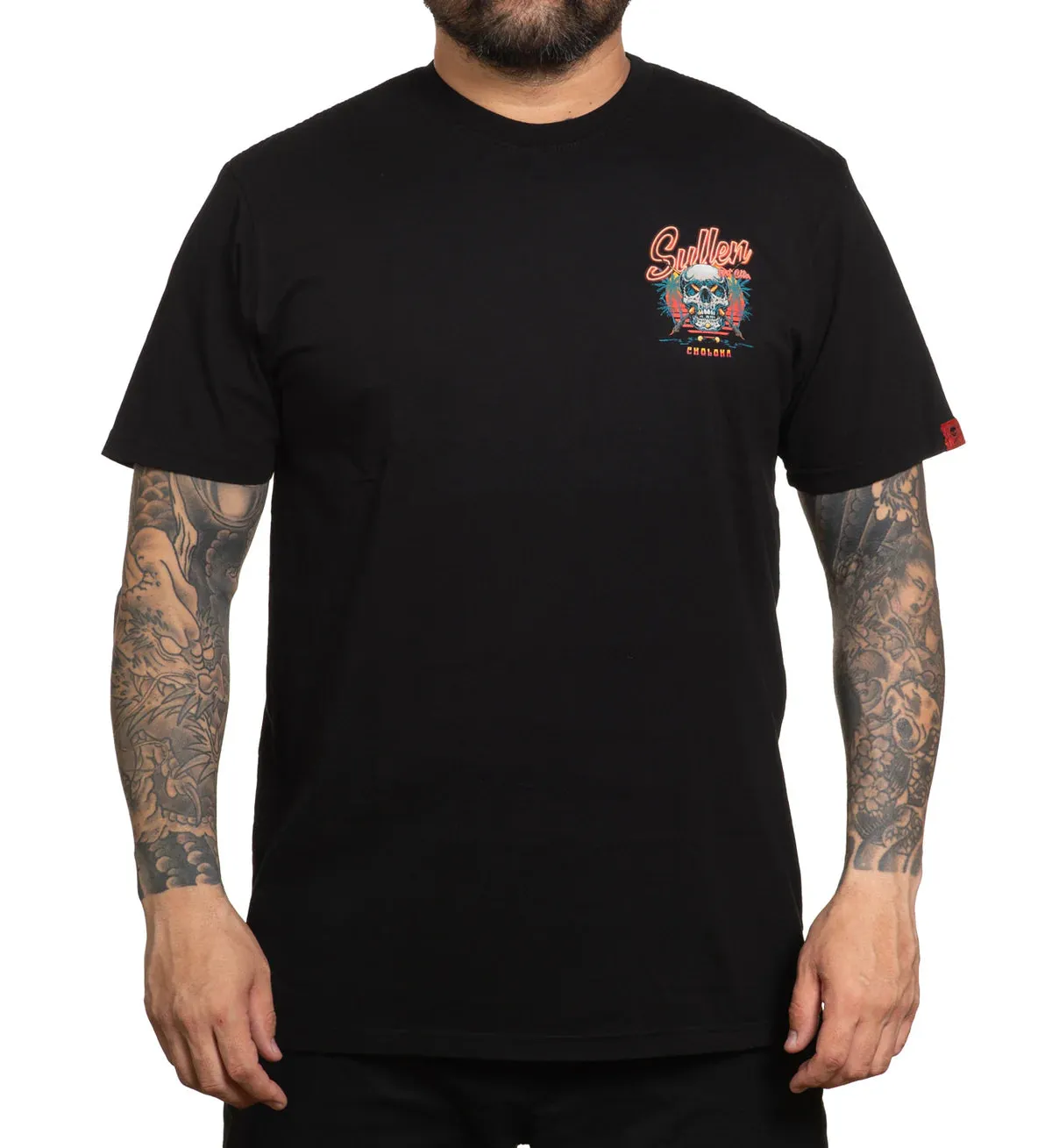 Sullen Double Trouble Tee Black