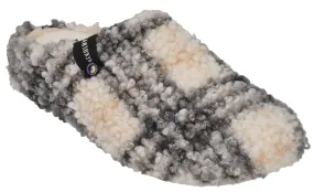 Verbenas York Borrego Plaid Womens Warm Lined Slipper