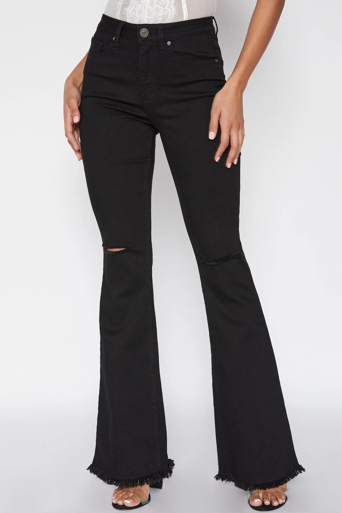 Women's Essential  Super Flare Jeans - Long Inseam