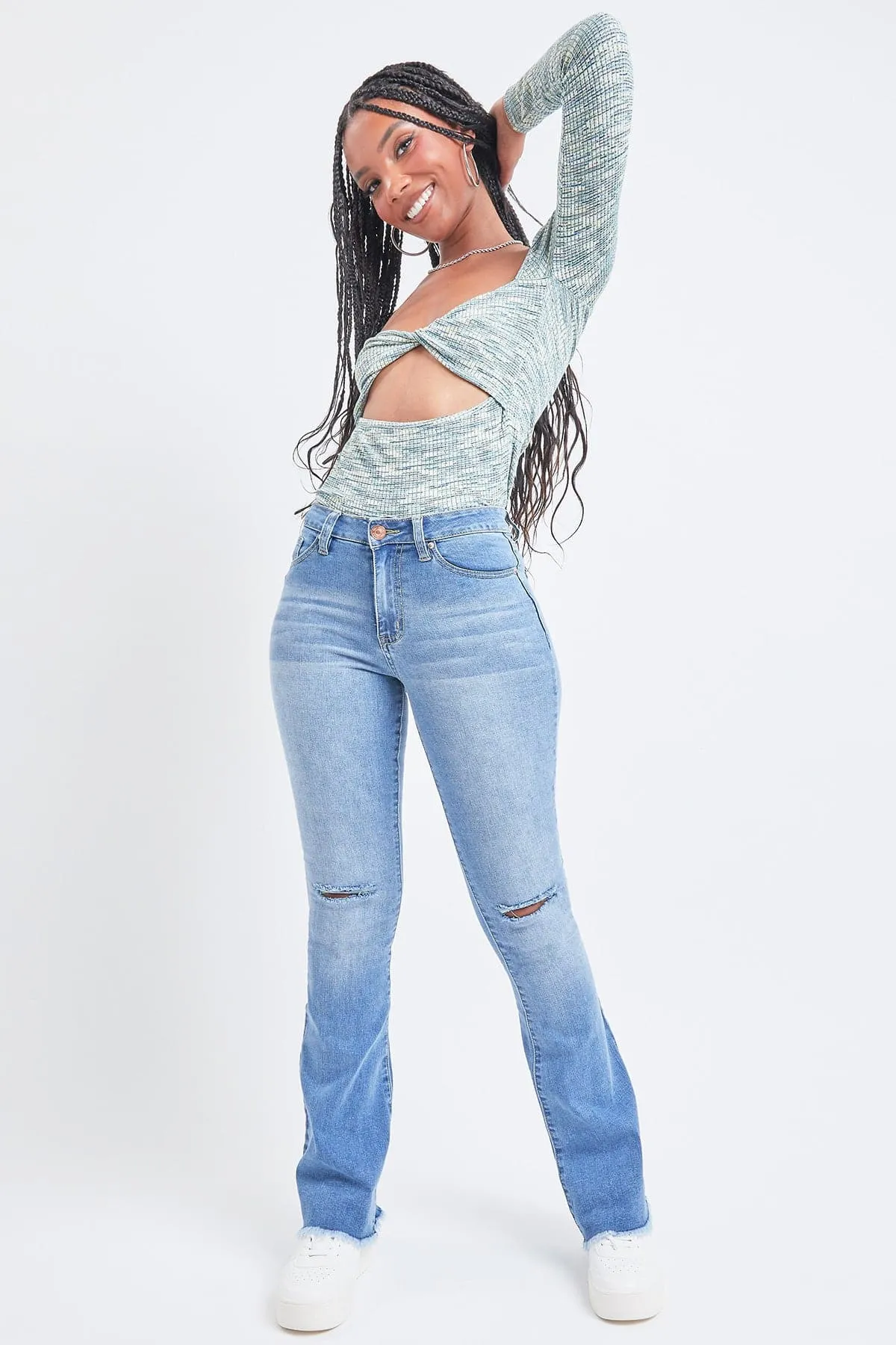 Women's Essential  Super Flare Jeans - Long Inseam